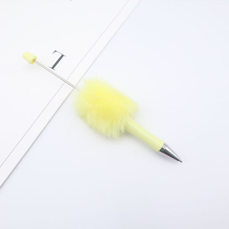 Wholesale Cartoon beaded cute pen with cute beads and cute girly gift pen